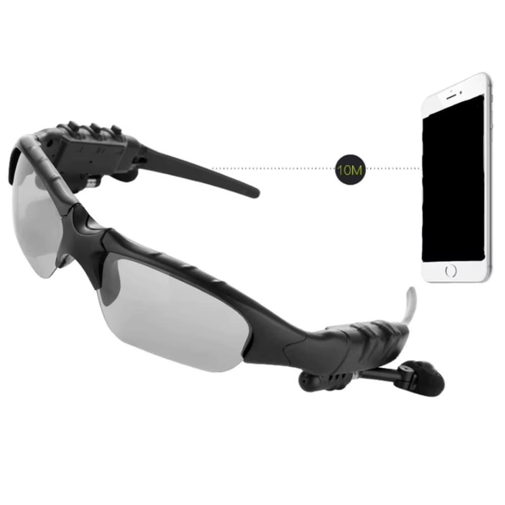 Óculos de sol com fone de ouvido bluetooth - VibeGlasses