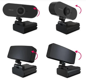Webcam 1080p Full Hd C/ Microfone W18 ( Reuniões, Home Office, Youtube, etc )