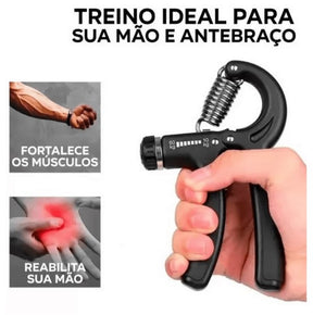 Hand Grip Mola Com Ajuste 5kg A 60kg Fisioterapia Anti-braço